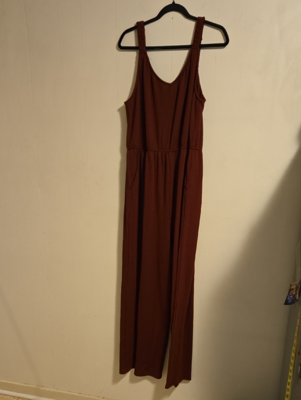 Maurices Wavy Ribbed Jumpsuit